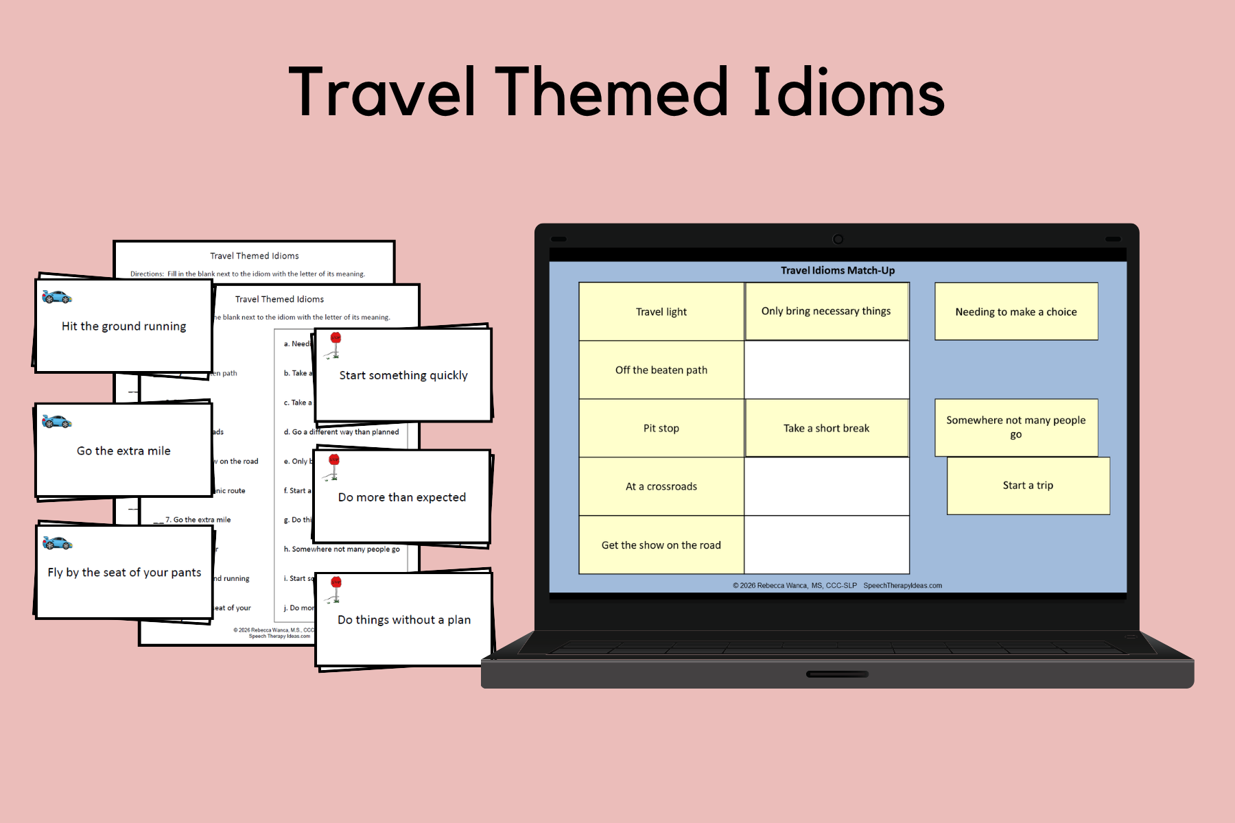 Travel Themed Idioms