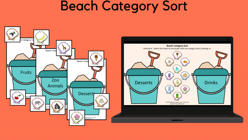 Beach Category Sort