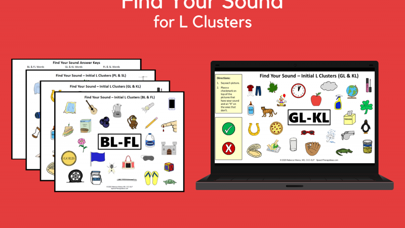Find Your Sound Pages For L Clusters
