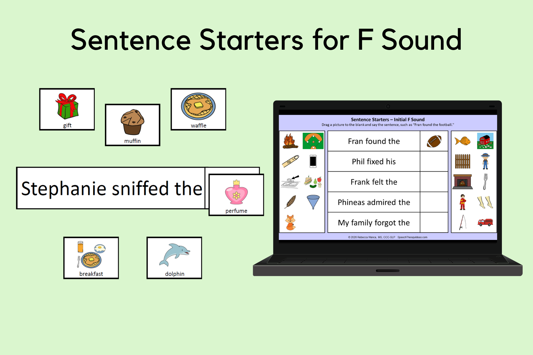 Sentence Starters For F Sound